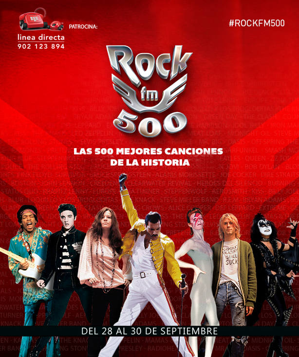 Los RockFM eligen la mejor canción de la historia - Tu Radio - COPE