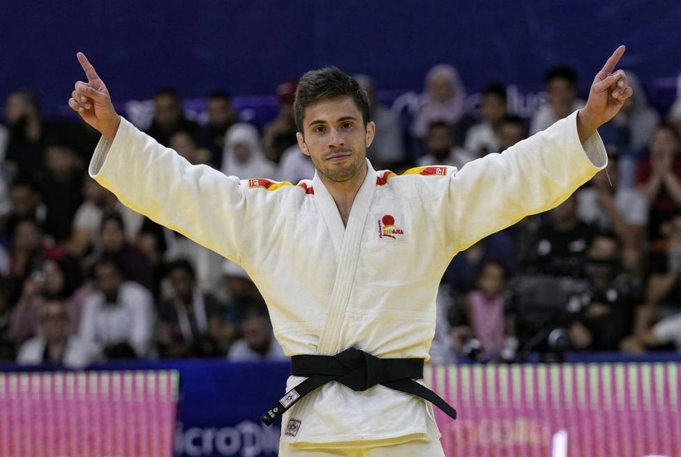 El judoca espaÃ±ol Fran GarrigÃ³s, oro en los Juegos MediterrÃ¡neos 2022