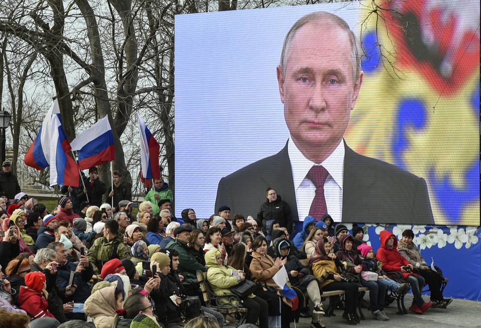 Ninth anniversary of Russias annexation of Crimea
