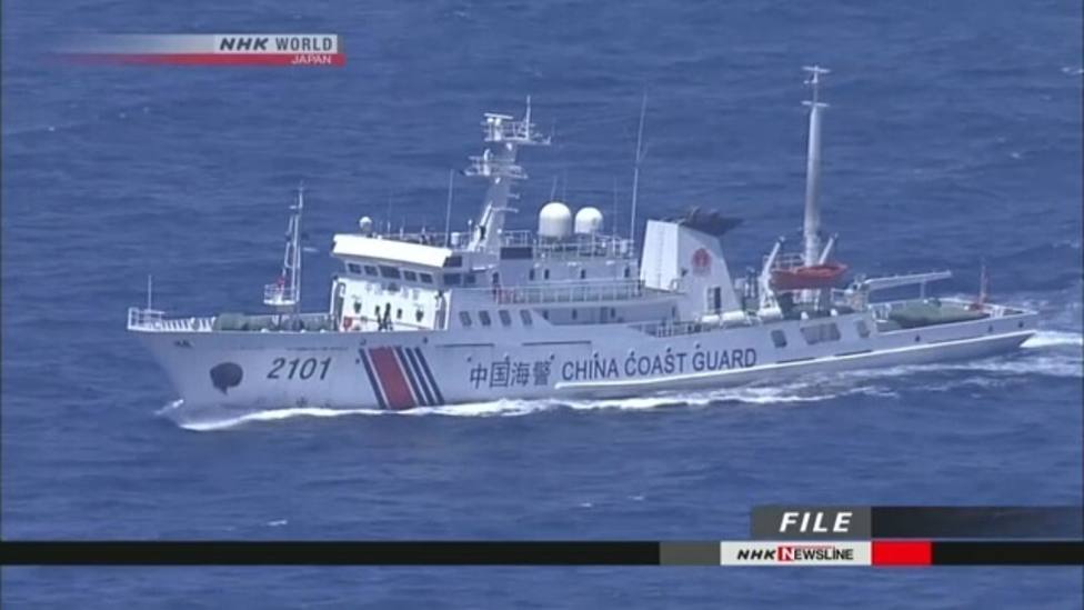 Japón denuncia la entrada de dos buques guardacostas chinos en sus aguas territoriales