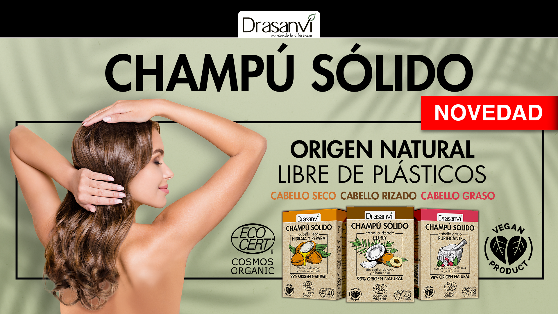 Drasanvi revoluciona el mundo de la cosmética con sus nuevos champús sólidos - León - COPE